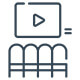 icone representando audiovisual